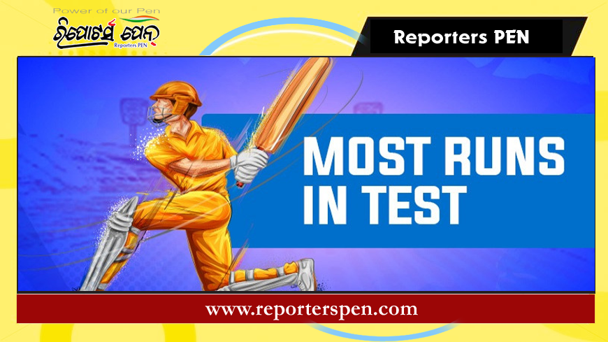 Most Runs In Test Cricket: ଟେଷ୍ଟରେ ସର୍ବାଧିକ ରନ୍ କରିଥିବା ଶ୍ରେଷ୍ଠ ୫ ବ୍ୟାଟ୍ସମ୍ୟାନ୍, ତାଲିକାରେ ଭାରତୀୟ