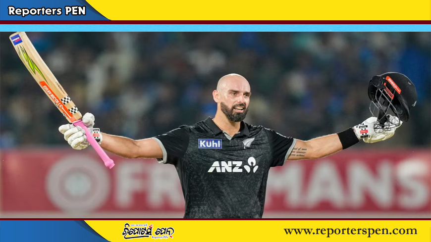 ତିନି ମ୍ୟାଚ୍‌ ବିଶିଷ୍ଟ ଏକଦିବସୀୟ ସିରିଜ; ଶ୍ରେଷ୍ଠ ୫ ବ୍ୟାଟ୍ସମ୍ୟାନ୍‌ ତାଲିକାରେ ମିଚେଲ୍‌